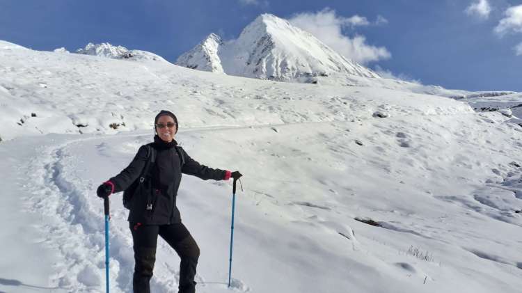 Verso il Lago Kastel...