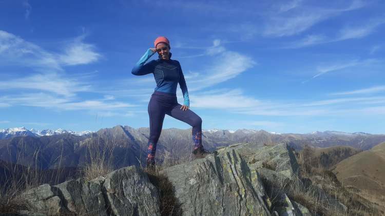 ... con passaggi su roccia